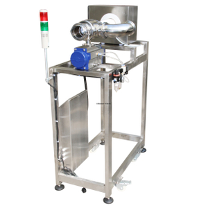 Detector de metais de qualidade alimentar líquido de encanamento para molho e bebida