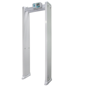 Detector de metais de arco de armação de porta mutizone de segurança 